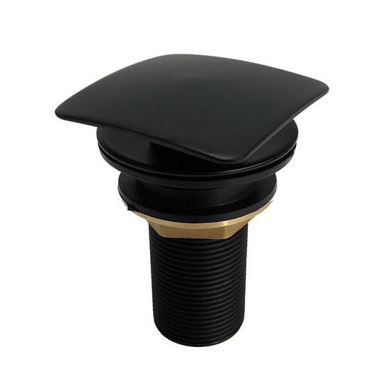 Imagem de Válvula Click Quadrada Lavatório 7/8 Metal Black
