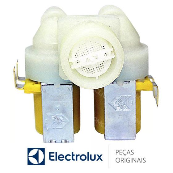 Válvula de Entrada de Água Dupla 127V 64287503 Lavadora Electrolux LTC10, LTC12, LTS12, LT12Q, LT13B Menor preço em Válvula de Entrada de Água Dupla 127V 64287503 Lavadora Electrolux LTC10, LTC12, LTS12, LT12Q, LT13B