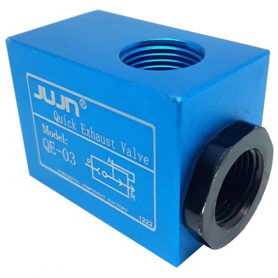 Imagem de Valvula de Escape Rápido 3/4 BSP Modelo QE-03 - Eng