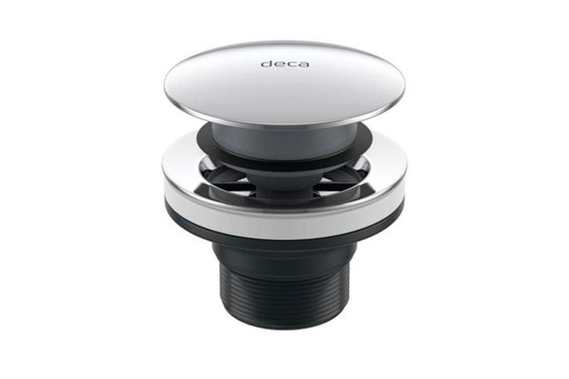 Válvula de Escoamento para Lavatório Click Cromada Menor preço em Válvula de Escoamento para Lavatório Click Cromada