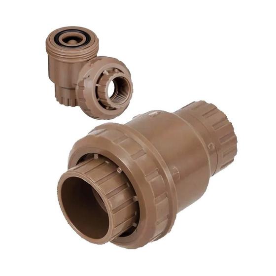 Imagem de Válvula De Retenção Soldável 40Mm - 1 1/2 Pvc Marron Higiban