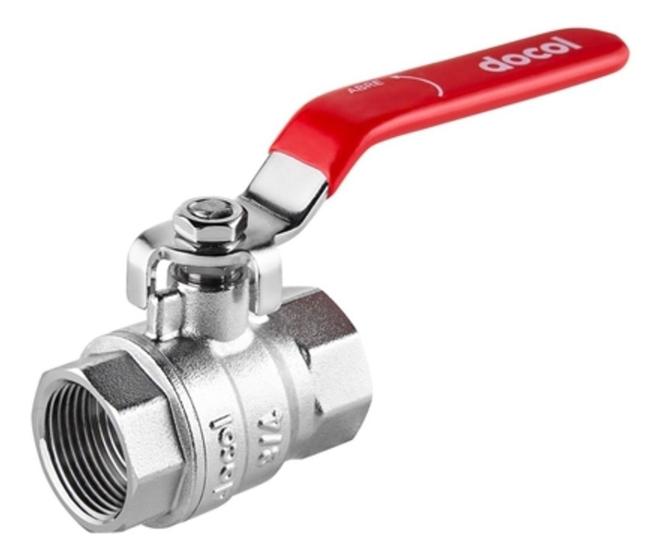Válvula Esfera Docol Dn20 3/4 - Pn30 -00221306 Menor preço em Válvula Esfera Docol Dn20 3/4 - Pn30 -00221306