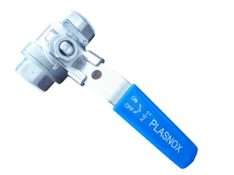 Imagem de Válvula Esfera FF PP Inox BSP - Plasnox