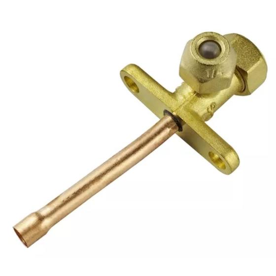 Imagem de Válvula Serviço Reta 3/8 Ar Split 2 Vias