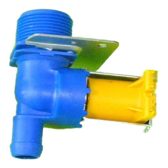 Imagem de Válvula Solenoide Simples Entrada De Água para Máquina de Lavar Brastemp Consul 110V C/ suporte