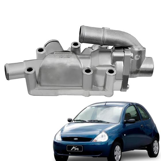 Imagem de Valvula Termostatica C/sensor Ka Courier Fiesta Focus Ecosport 