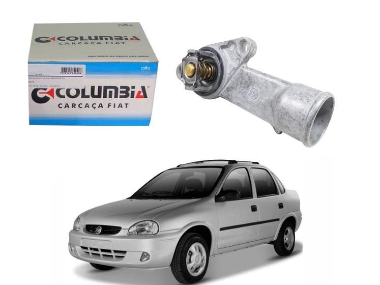 Imagem de Valvula termostatica columbia chevrolet corsa sedan 1.0 1.6 2002 a 2010