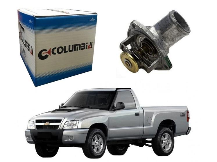 Imagem de Valvula termostatica columbia chevrolet s10 2.4 8v gasolina 2000 a 2007