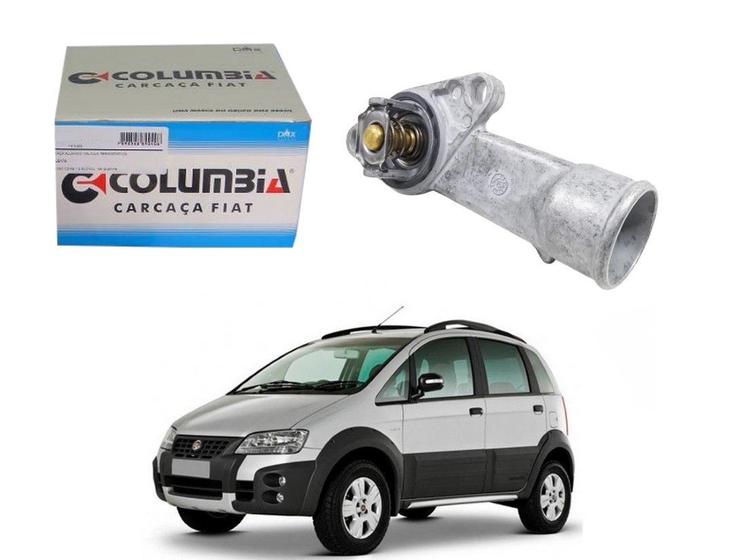 Imagem de Valvula termostatica columbia fiat idea adventure 1.8 8v 2005 a 2010