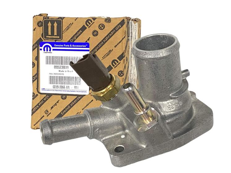 Válvula Termostática Completa com Carcaça e Sensor Original Fiat Novo ...