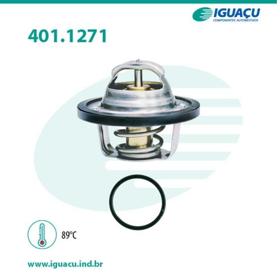 Imagem de Válvula Termostática Logan 2008 a 2013 Iguaçu 401.1271-89