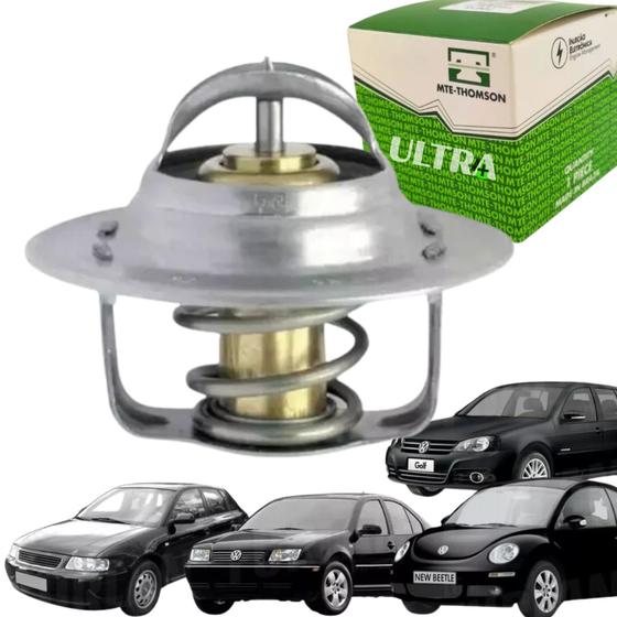 Imagem de Válvula Termostática para Audi A3 / S3 / TT - Volkswagne Golf / Bora / New Beetle / Passat / Polo - 1.6 1.8 2.0 - 1997 a