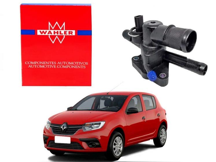 Imagem de Valvula termostatica wahler renault logan 1.0 12v 2020 a 2022