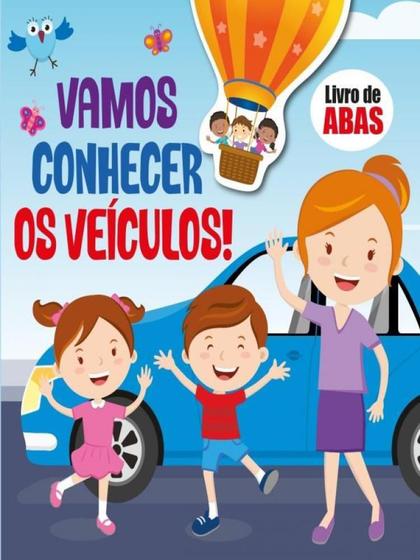 Imagem de Vamos conhecer os veiculos - livro de abas