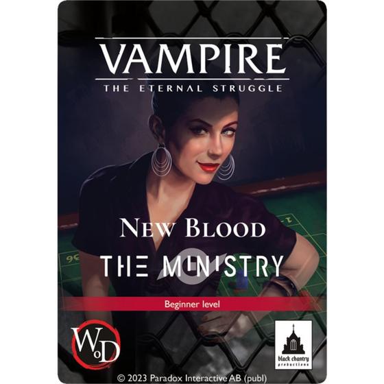 Imagem de Vampire: The Eternal Struggle - Sangue Novo O Ministério Jogo de Cartas Cardgame