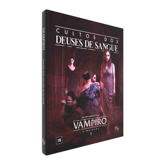 Imagem de Vampiro a Mascara Cultos dos Deuses de Sangue Suplemento de Livro de RPG Galápagos WOD006