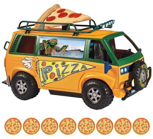 Imagem de Van de Entrega de Pizza - Tartarugas Ninjas - Sunny