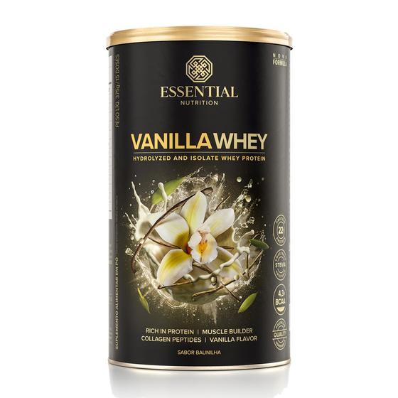 Imagem de VANILLA WHEY ESSENTIAL 375g - BAUNILHA - Essential nutrition