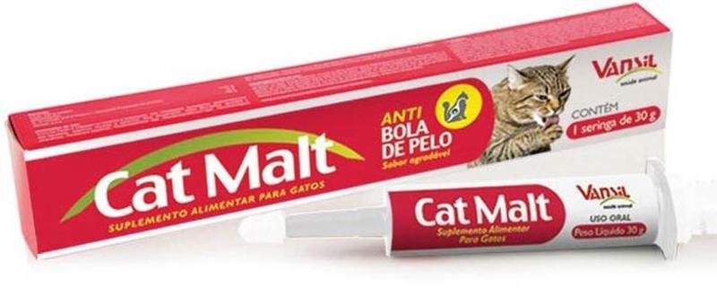 Imagem de Vansil Cat Malt - 30G Suplemento Alimentar Para Gatosvansil