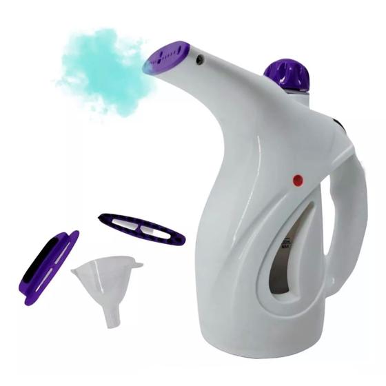 Imagem de Vaporizador Branco Portátil Potente para Cortinas e Edredons