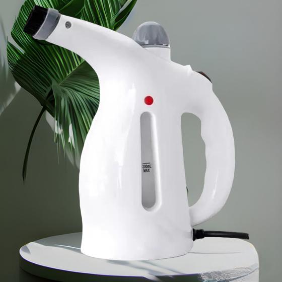 Imagem de Vaporizador De Roupas Passadeira A Vapor Compacto Com Escova 800W 110V Ideal para Lojas e Viagens