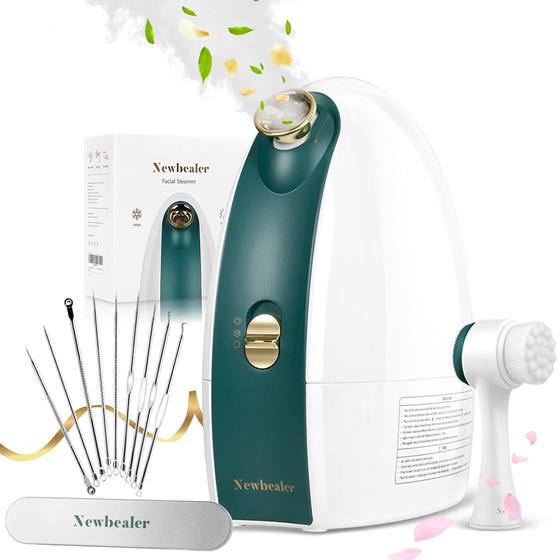 Imagem de Vaporizador Facial Newbealer 3 em 1 com Aromaterapia - 180ml