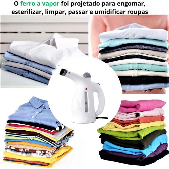 Imagem de Vaporizador Para Passar Roupa No Cabide Potente Vapor Quente