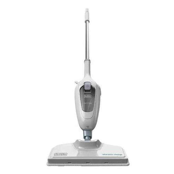 Vaporizador para piso vertical e portátil 7 em 1 Black & Decker SteamMop 220V Menor preço em Vaporizador para piso vertical e portátil 7 em 1 Black & Decker SteamMop 220V