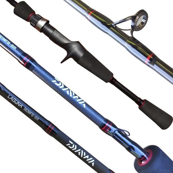 Imagem de Vara Carbono Daiwa Laguna 562FB  8-16lb 1,68m 2partes