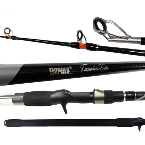 Imagem de Vara Carretilha Pesca Pesada Rapala TambaFish 2,40m 20-50 Lbs 2 Partes