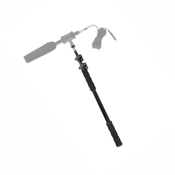 Vara De BoomPole Para Microfone Shotgun Filmadora Coral Gtek
