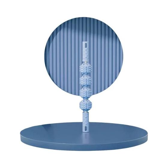Imagem de Vara de Massagem Muscular com Rolo de 4 Bolas - Para Panturrilhas, Coxas, Quadríceps e Braços