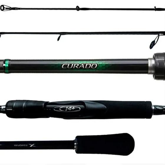 Imagem de Vara de Pesca Shimano Curado Série Brasil 1,91m 6-12lb Inteiriça CDS63MSAA Para Molinete