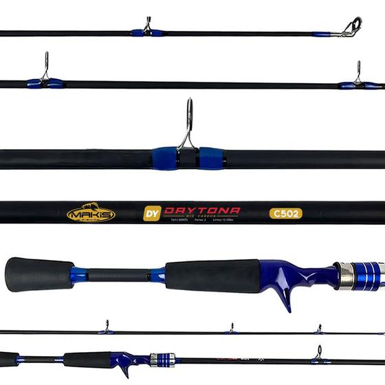 Imagem de Vara Makis Fishing Daytona 1,50mts 2 Partes 80% Carbono