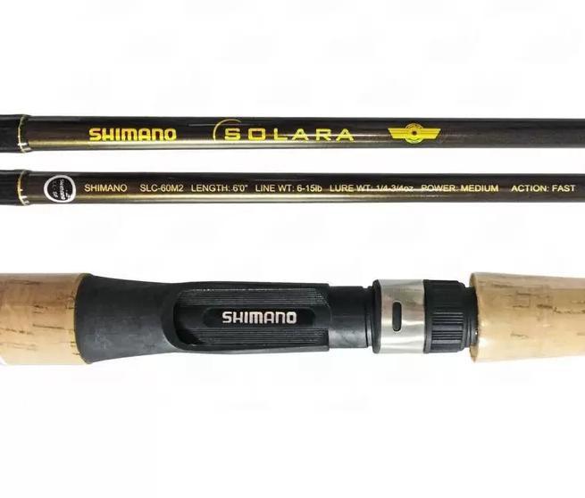 Vara Molinete Shimano Solara 2 partes - Vara de Pesca - Magazine Luiza
