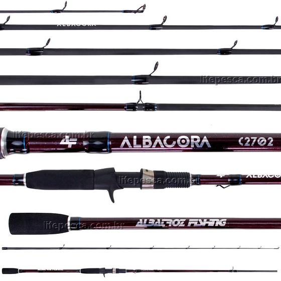 Imagem de Vara Para Carretilha Albatroz Fishing Albacora 9'0" (2,70m) 20-50Lbs C2702 - 2 Partes