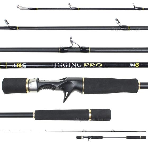 Imagem de Vara Para Carretilha Lumis Jigging Pro Cast 6"0" (1,83m) 20-40lbs JGPC602H - 2 Partes