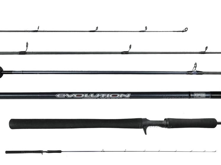 Imagem de Vara Para Carretilha Marine Sports Evolution 5'3" (1,60m) 15-30lbs MS-C531MH - Inteiriça