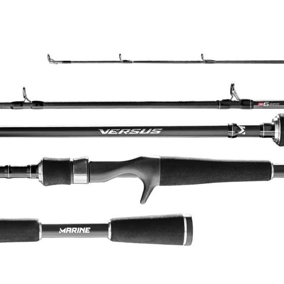 Imagem de Vara para carretilha marine sports versus vrs-c602mhf 1.83m 12-25lb - 2 partes