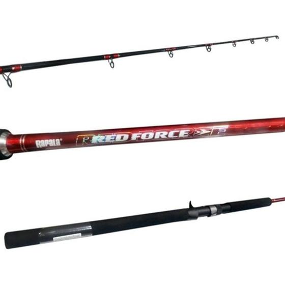 Imagem de Vara para Carretilha Red Force 6'0 1,80mts 30-60lbs 1 Parte - Rapala