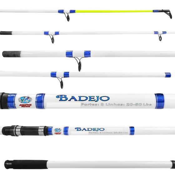 Imagem de Vara Para Molinete Albatroz Badejo 3,90M 3 Partes 20-50lbs