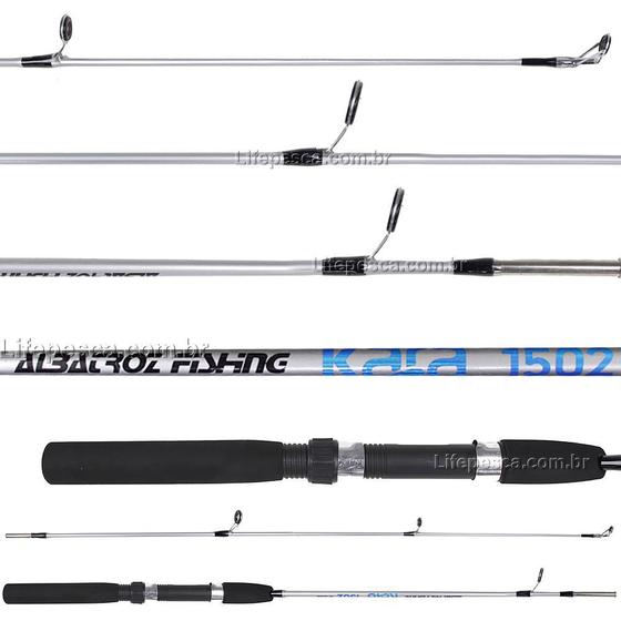 Imagem de Vara Para Molinete Albatroz Kara (1,50m) 8-16lbs S1502- 2 Partes - Várias Cores