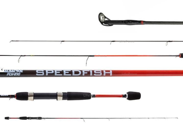 Imagem de Vara Para Molinete Albatroz SpeedFish 5'6" (1,65m) 2-6Lbs - S1651 - Inteiriça