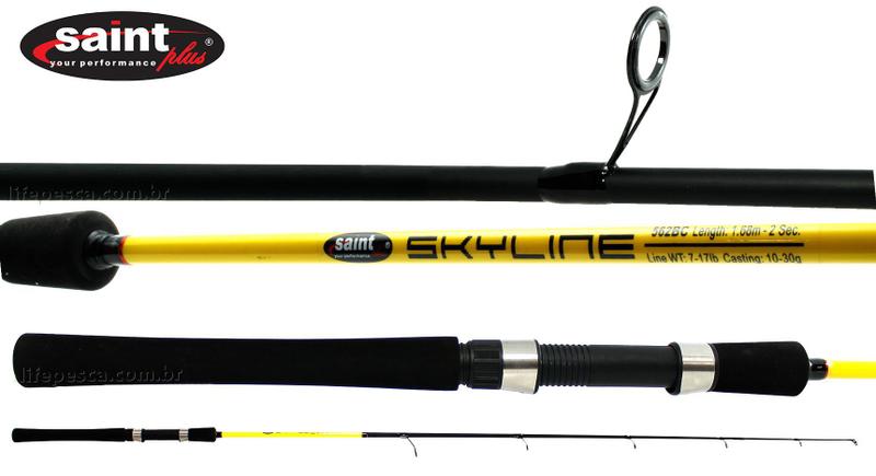 Imagem de Vara Para Molinete Saint Plus Skyline 6'0" (1,80m) 8-20Lbs - 602SP - 2 Partes