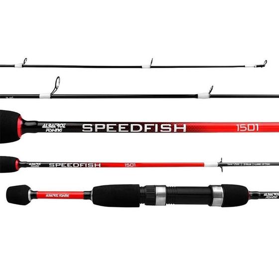 Imagem de Vara para Molinete Speed Fish 1501 5'0 1,50mts 2-6lbs 1 Parte - Albatroz