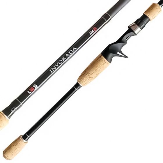 Imagem de Vara Pesca Carretilha Lumis Rods Invokada Carbono IM8 1,73m 8-20Lbs Inteiriça