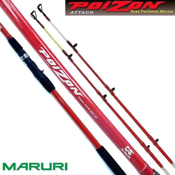 Imagem de Vara Pesca Carretilha Maruri Attack Poizon 2,10m  15-30lb