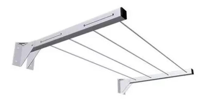 Varal Articulado Retrátil De Alumínio - PRISMATIC Imagem de Varal Articulado Retrátil De Alumínio - PRISMATIC