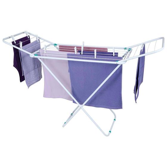 Varal de Chão com Abas Retrátil Slim Mor Menor preço em Varal de Chão com Abas Retrátil Slim Mor