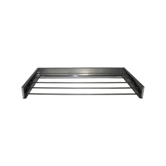 Varal Mágico 74cm 4 Varetas Prata Menor preço em Varal Mágico 74cm 4 Varetas Prata
